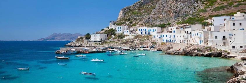The island of Panarea is very famous for its fine architecture and acquaintances of the international jet-set, while Stromboli, an island with a characteristic conical shape, is dominated by a