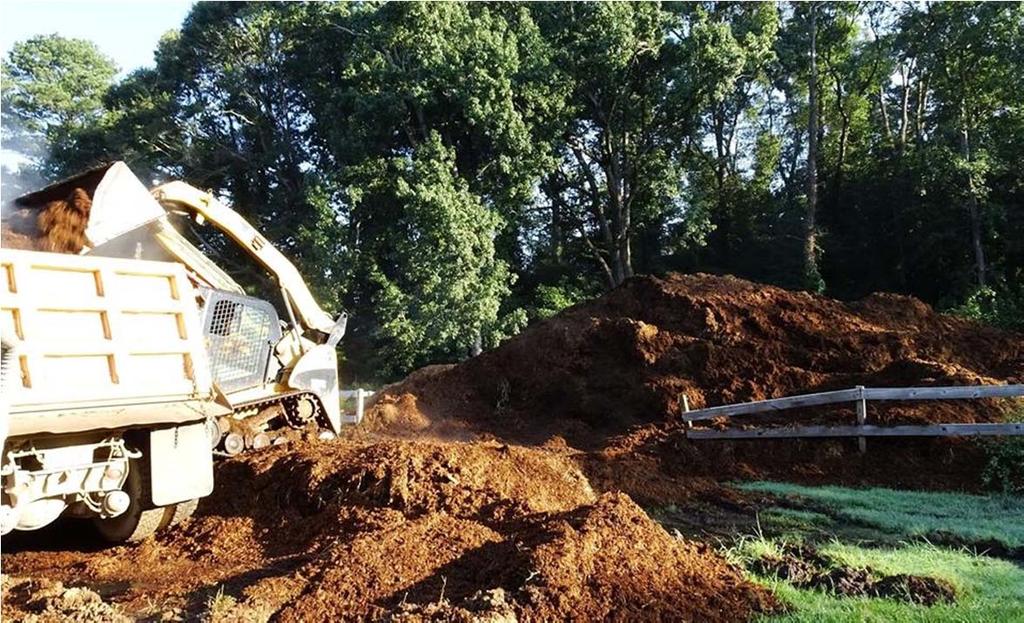Manure LCFC took on a project to help DeKalb County with disposal of a manure backlog.