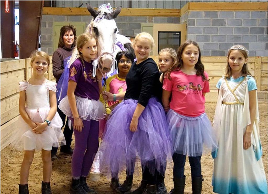 Halloween Costume Parade Turns out our horses like to get dressed up too, particularly when there s an audience.