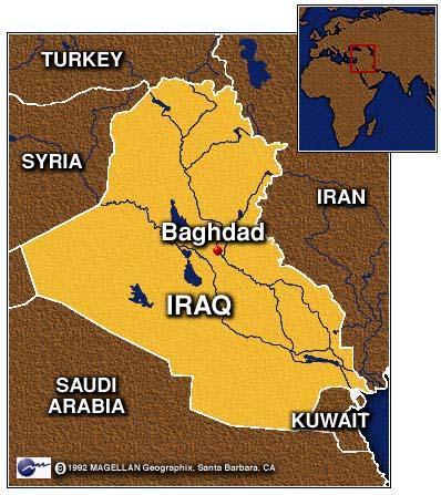 Baghdad, Iraq became a