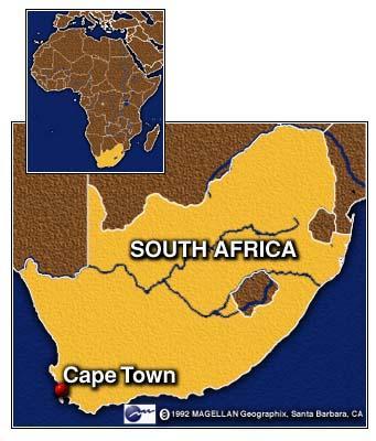 Capetown, South Africa grew up