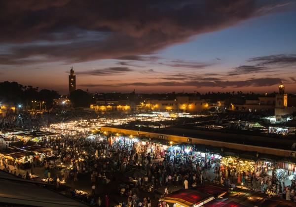 captivating land of the Ait Atta Berbers Driving across the Western High Atlas Mountains via the spectacular Tizi n'tichka Pass Staying in Marrakech and exploring the UNESCO square of Djemaa-el-Fna