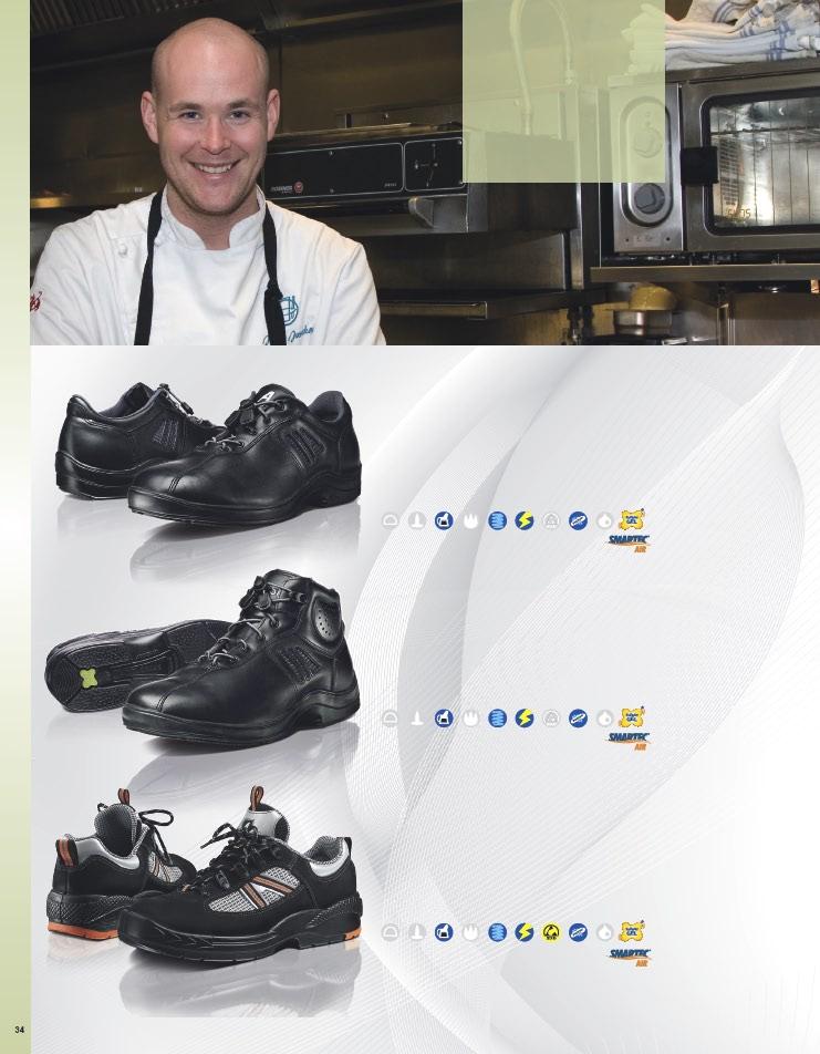 ARBESKO occupational shoes Everyone at our restaurant wears Arbesko model 3000. It s lightweight, provides good support and has practical fast lacing. The most comfortable chef s shoes I ve ever had!
