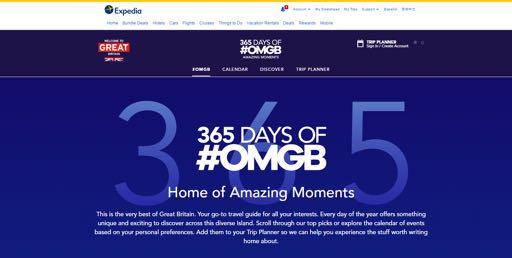 Activity & Campaigns Expedia 360 degree