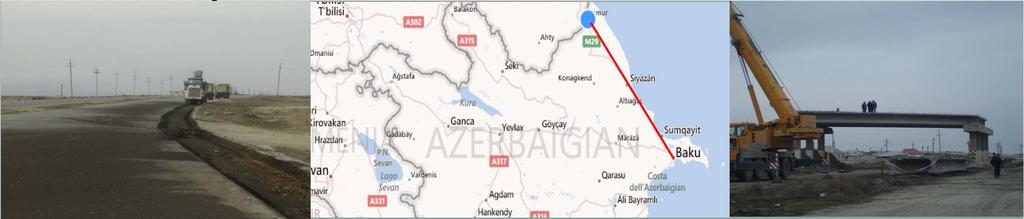 Azerbaijan EMPLOYER: Azerroadservice OJC Dept Ministry of Transport : «Baku-Samur» Rebuilding of the M3 from Km 28+000 to Km 89+000 (2