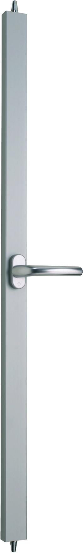 center): 1400mm Lock handle height (H): 1100mm Fits locks with CC (Y) (center to center distance) of: