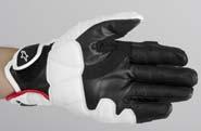 -- Foam backed lateral wrist sliders.  -- Velcro wrist closure with TPR flap.