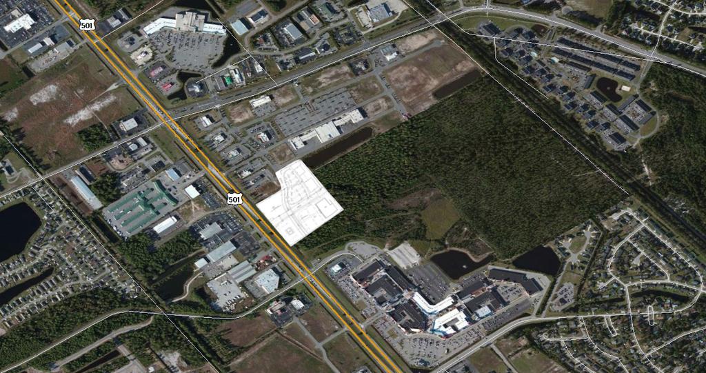 2 HIGHWAY 501 MYRTLE BEACH, SC Carolina Forest Center LVD RO A LIN CA B ST E R FO ST RE FO EN GL Forest Square SITE RD Access to Tanger Outlets Forest Square is a master planned retail project