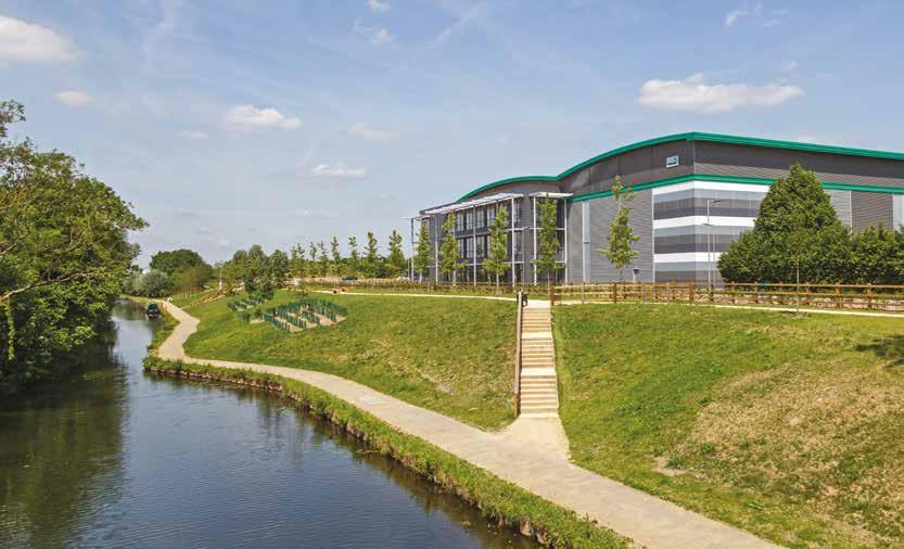 Surrounded by landscaped open spaces, the grass is most definitely greener at Prologis Park West London.