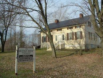 Procedure: From the departure point at Marist College, Rhinebeck is 18 miles north. There, visitors will see the Quitman House, a pair of 1798 cottages built for the Reverend Frederick H. Quitman. The Reverend was pastor of Lutheran Palatines until he took ill in 1828.