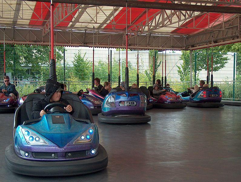 Bumper Cars and Roller Coasters By Alden Wicker Bumper Cars and Roller Coasters Have you been to the amusement park lately? If you have, you might have taken a ride on the bumper cars.