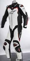 GP PRO LEATHER SUIT TECH-AIR AIRBAG COMPATIBLE RACING / PERFORMANCE RIDING / TECH-AIR COMPATIBILITY SIZE: 44-58 Highly abrasion resistant construction using premium, 1.