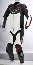 Alpinestars racederived, external Dynamic Friction Shield (DFS) protectors in the shoulders and knees/shins feature injection-molded profiles and dual density foam padding.