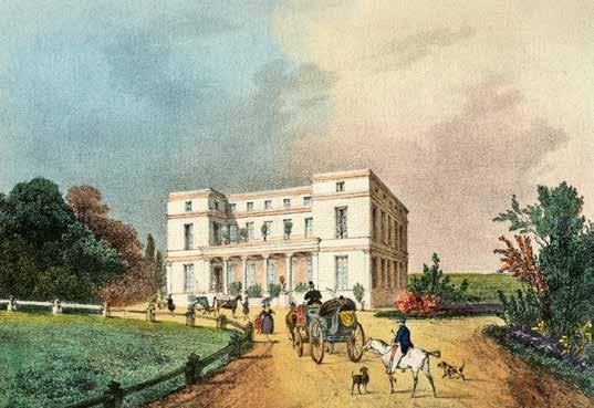 The new Château de Voisins around 1830 On May 16th 1787, the property is purchased by Laurent-Vincent Le Coulteux, a squire and a banker to Louis XVI.