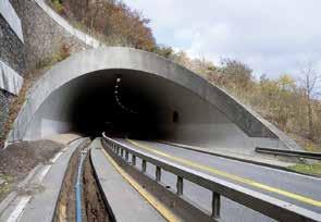 570 m Petlja autoputa između Ebikona u Rontalu CH; DN 250; VRS -T/BLS, 980 m Tunnel Grancia-Melide CH; DN 250; VRS -T/BLS, 1.650 m Rofl atunnel CH; DN 125-DN 150; VRS -T/BLS, 2.
