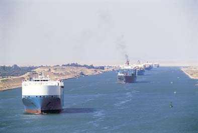 Suez canal transit important info : Convoy Guidelines Three convoys transit the Canal daily, two southbound and one north bound.