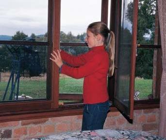 These screens may help shield windows from flying debris and reduce the chance of them cracking and allowing embers to