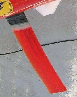 Glider wing with embedded