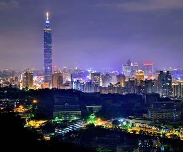 9 million people Center of commerce and government for the country with world class amenities About Taiwan Total population of 23 million people