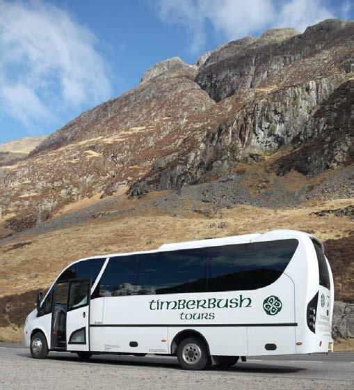 and individuals The best tour guides in the industry Wide range of luxury coaches updated every 3 years Environmentally friendly