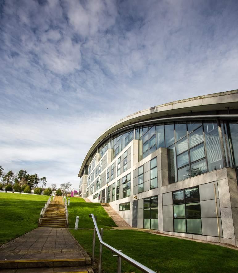 Our Garthdee campus has some of the most modern facilities of any University in Europe in a stunning riverside location.