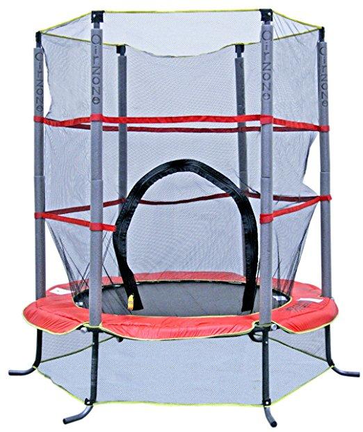 Airzone 55in kids trampoline and enclosure $286.00 delivered Get the 55" Kids Airzone Trampoline and add a little bit of fun to your backyard.