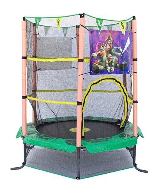 Airzone 55in Teenage Mutant Ninja Turtle trampoline and enclosure $319.00 delivered Enjoy hours of fun and exercise with out 55 inch diameter youth trampoline and enclosure combo.