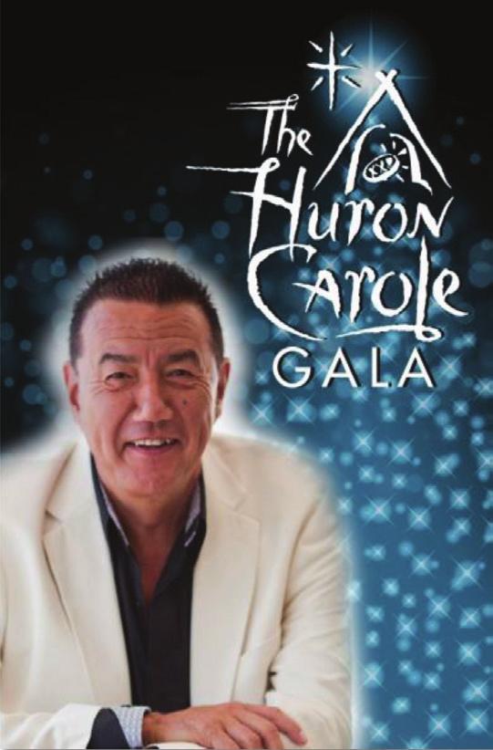 to give away in the following amount of $ *Tax receipt will be issued The Huron Carole Gala Christmas Music & Storytelling; An evening with Tom Jackson December 7 th,