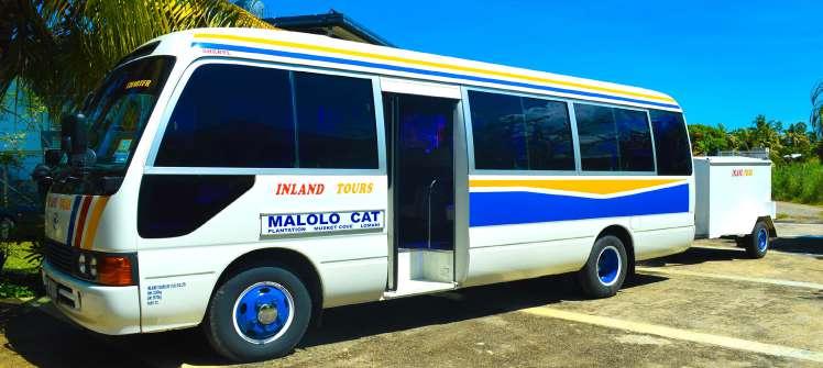Bus Transfers to Port Denarau If you are travelling to Plantation Island Resort, Lomani Island Resort or Musket Cove Resort, Malolo Cat offers a complimentary shuttle service from Fiji Gateway Hotel