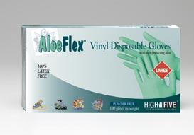 VINYL Vinyl Exam Gloves 100% latex free Powdered or Powder-free Powdered or Powder-Free 9½