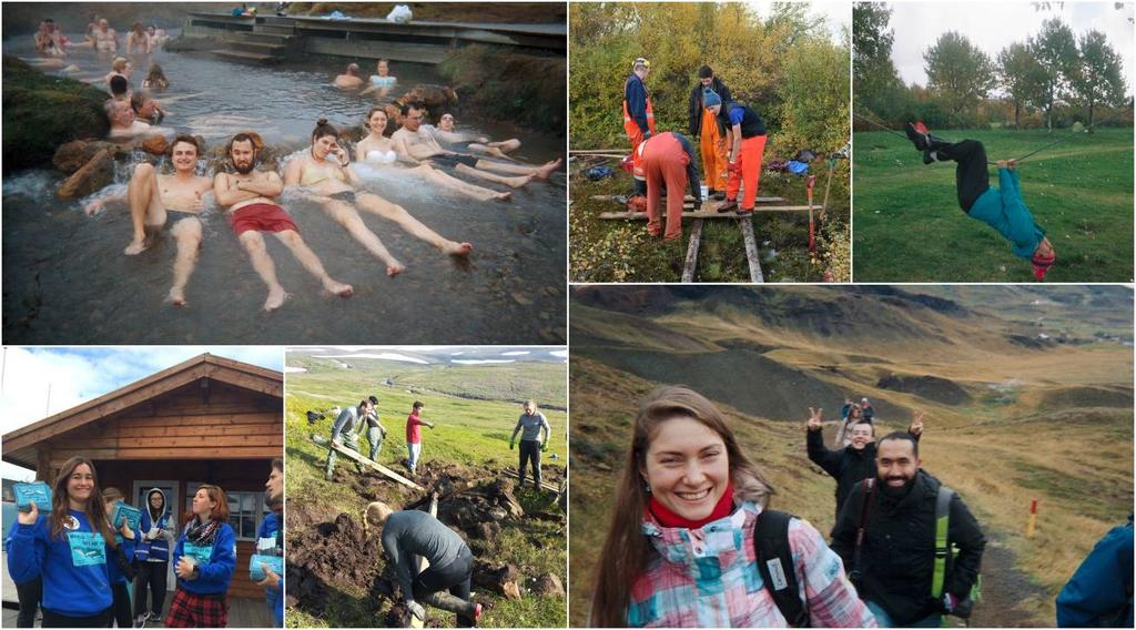 During 2016 we organised 122 different projects located in every corner of Iceland; we hosted more than 1000 International volunteers from 55 different countries, who performed about 100.