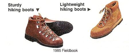 Their lightweight cousins, made primarily of nylon, can save pounds of lifting with each step, making them ideal for open trails.