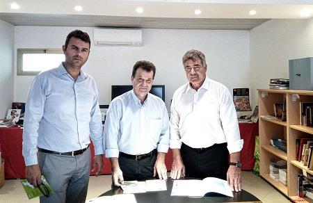 In Venice and Forte Marghera with Greek Authorities: Corfu Mayor Konstantinos