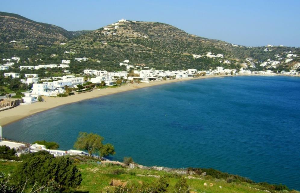 Sunday: We ll visit Platis Gialos, home to one of the longest beaches of the Cyclades and an excellent place for swimming or relaxing.