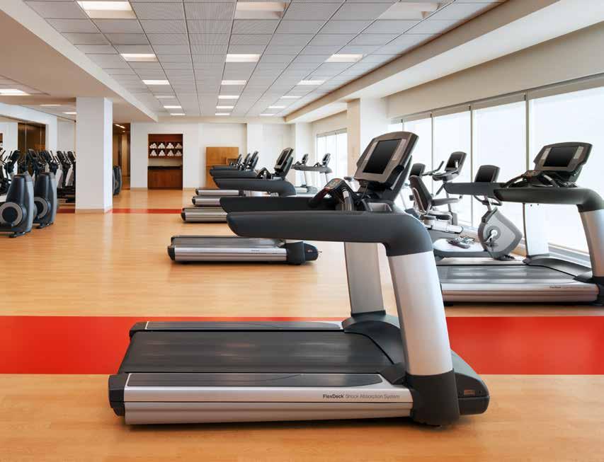 Fitness Recharge in our state-of-the-art fitness center programmed by Core
