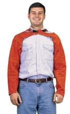 11 Red Ram Leather Sleeves All Red Ram leather apparel has been chrome tanned to assure softness and durability while resisting heat, sparks, slag and cuts.