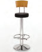 5 SQ FT / 9 STACKING SATIN UPCHARGE $ 100 CHROME UPCHARGE $ Wood Back / Seat Any Cape Std / 5700 BAR STOOL GRD 1