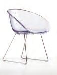 Shell White and Cream 6006 SIDE CHAIR $375 28.75 17.25 20.75 23.