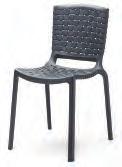 OUTDOOR - Y Polypropylene Polypropylene Polypropylene Shell White, Green, Grey, Red and Brown 7351 SIDE CHAIR $295 30.5 17.