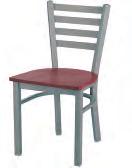 5 SQ FT / 9 STACKING SATIN UPCHARGE $ CHROME UPCHARGE $ Sandtex Silver or Sandtex Black Wood Seat / Seat Any Cape Std / 7851 SIDE