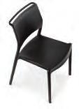 Polypropylene Polypropylene Polypropylene Shell White, Black, Grey, Light Grey, Brown, Blue, Red 451 SIDE CHAIR POLY $295 32.