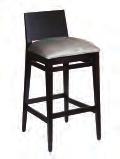 75 SQ FT / 14 STACKING WEIGHT PER CARTON [LBS] 20 SATIN UPCHARGE $ CHROME UPCHARGE $ Seat 1151 BAR STOOL GRD 1 $710