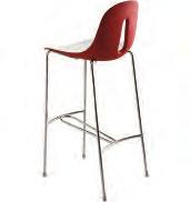 Seat with RED, ORANGE, GREEN, CHARCOAL, OR BLACK /2 Tone: Moca (Chocolate) with Cream 4505 BAR STOOL $735 43 31.5 21.75 20.