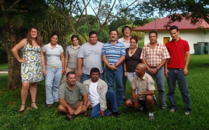 First Project with JICA Participatory Management of Barra del Colorado National Wildlife Refuge 2008-2011 Six new staffs