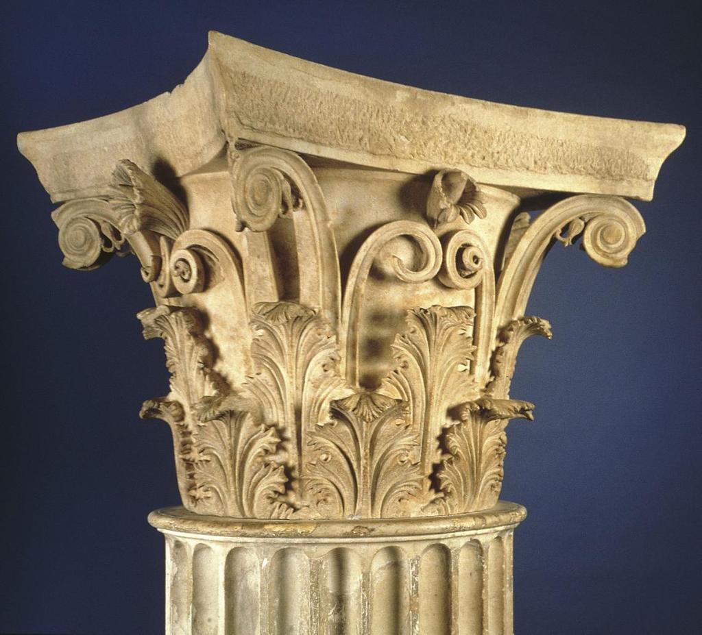 Late Classical Architecture The Corinthian Capital The Corinthian capital solved the problems architects encountered with Doric and Ionic capitals.