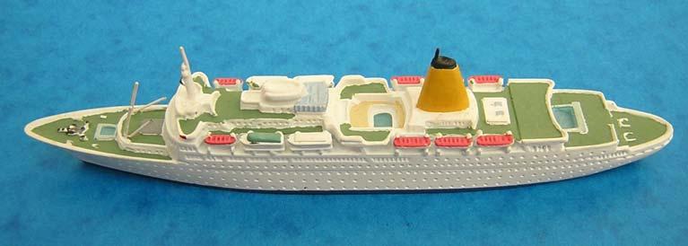 Degen (Hein Muck) A large range of medium priced resin merchant ships, troopships and hospital ships; also some naval auxiliaries.
