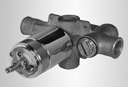 allen valve kits for pressure balance tub & shower faucets 2.0 gpm @ 80psi V400N Pressure Balance Valves W/ Stops, IPS 6 70.