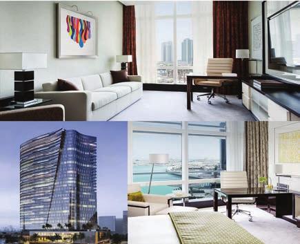 Directly connected to the Mall of the Emirates, the 481 rooms Sheraton Dubai Hotel is located with easy access