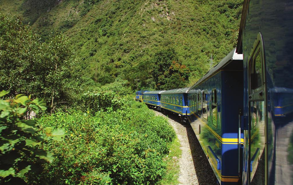 Train ride to Machu Picchu WEDNESDAY, JUNE 22 Day long bus and train, travel to and from Machu Picchu and Aguas Calientes.