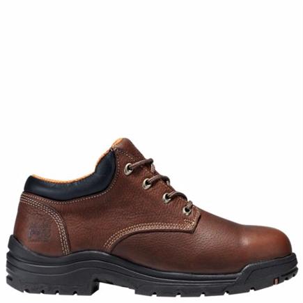 00 DESCRIPTION & FEATURES These leather work shoes look great and keep your feet protected in comfort as part of our TiTAN work boot and shoe collection.